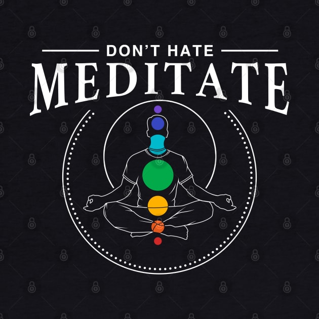 Don't hate meditate - Yoga by Markus Schnabel
